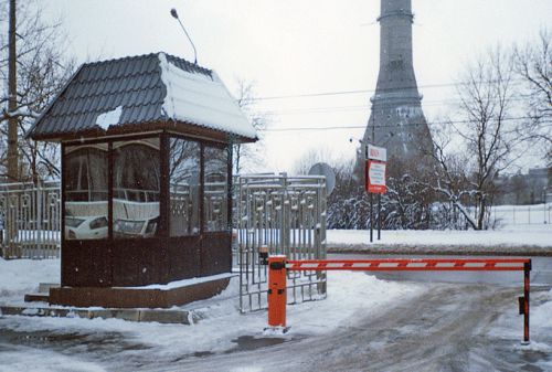 Шлагбаум автоматический и ручной