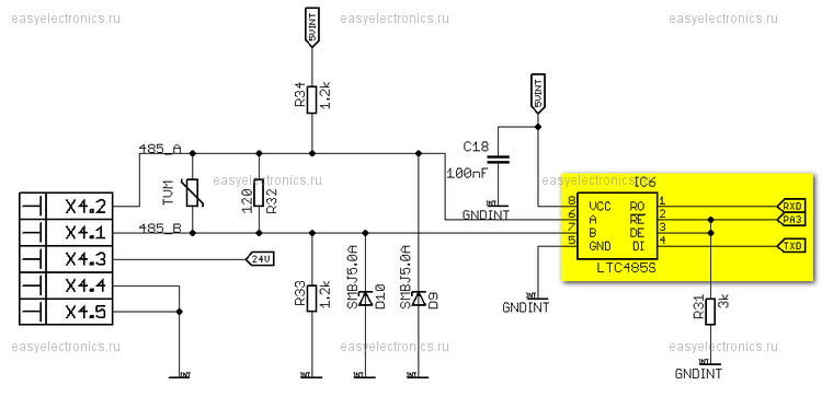 Интерфейс RS-485