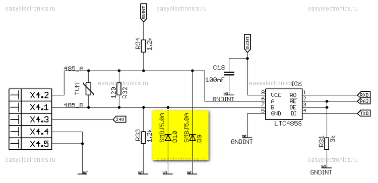 Интерфейс RS-485