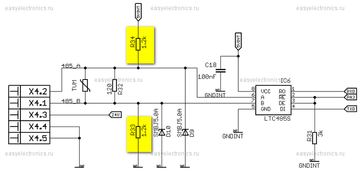 Интерфейс RS-485