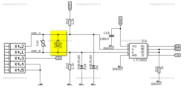 Интерфейс RS-485