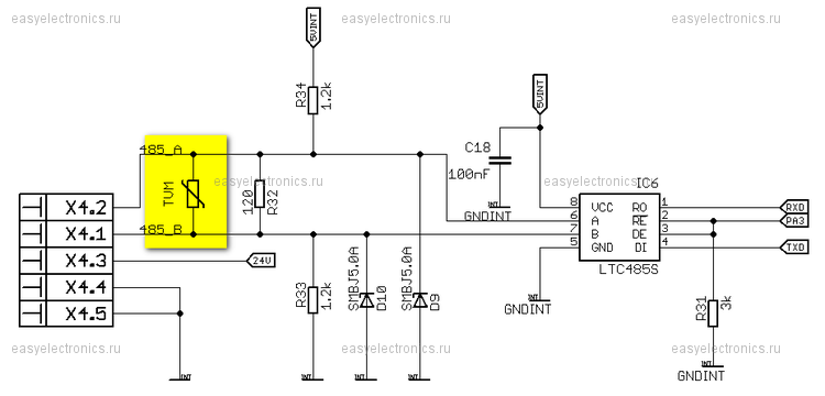 Интерфейс RS-485