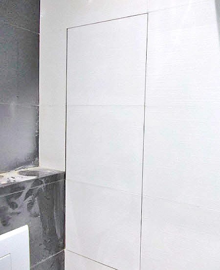 Как сделать ревизионный люк «невидимку» (дверку) под плитку в ванной комнате или туалете своими руками