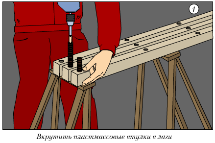 Регулируемые лаги или полы на регулируемых лагах